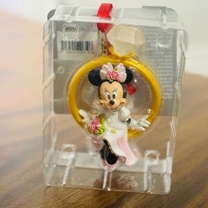 Disney Store - Sketchbook Ornament, Wedding, Minnie Mouse Bride, Brand New!